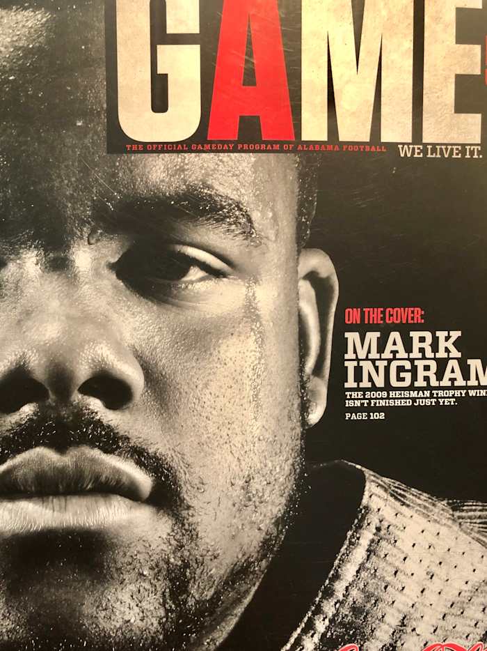 Mark Ingram game cover, Florida, Oct. 2, 2010